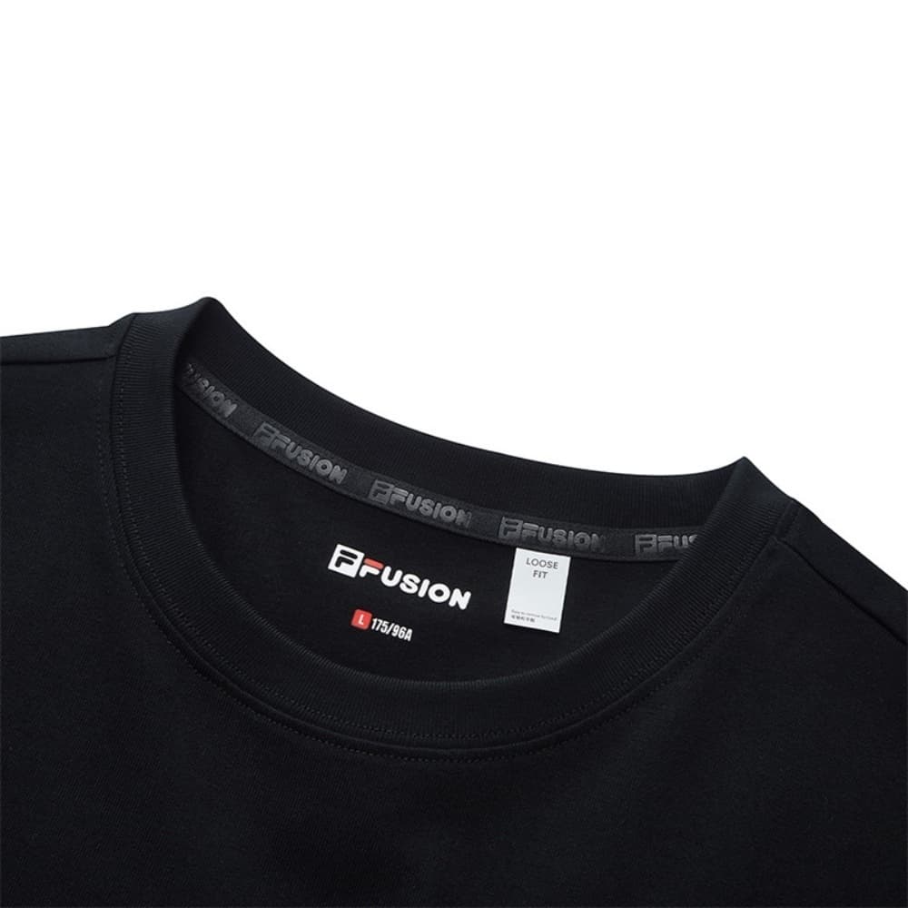Футболка FILA FUSION FOB T Рубашка Унисекс Черная - изображение 3