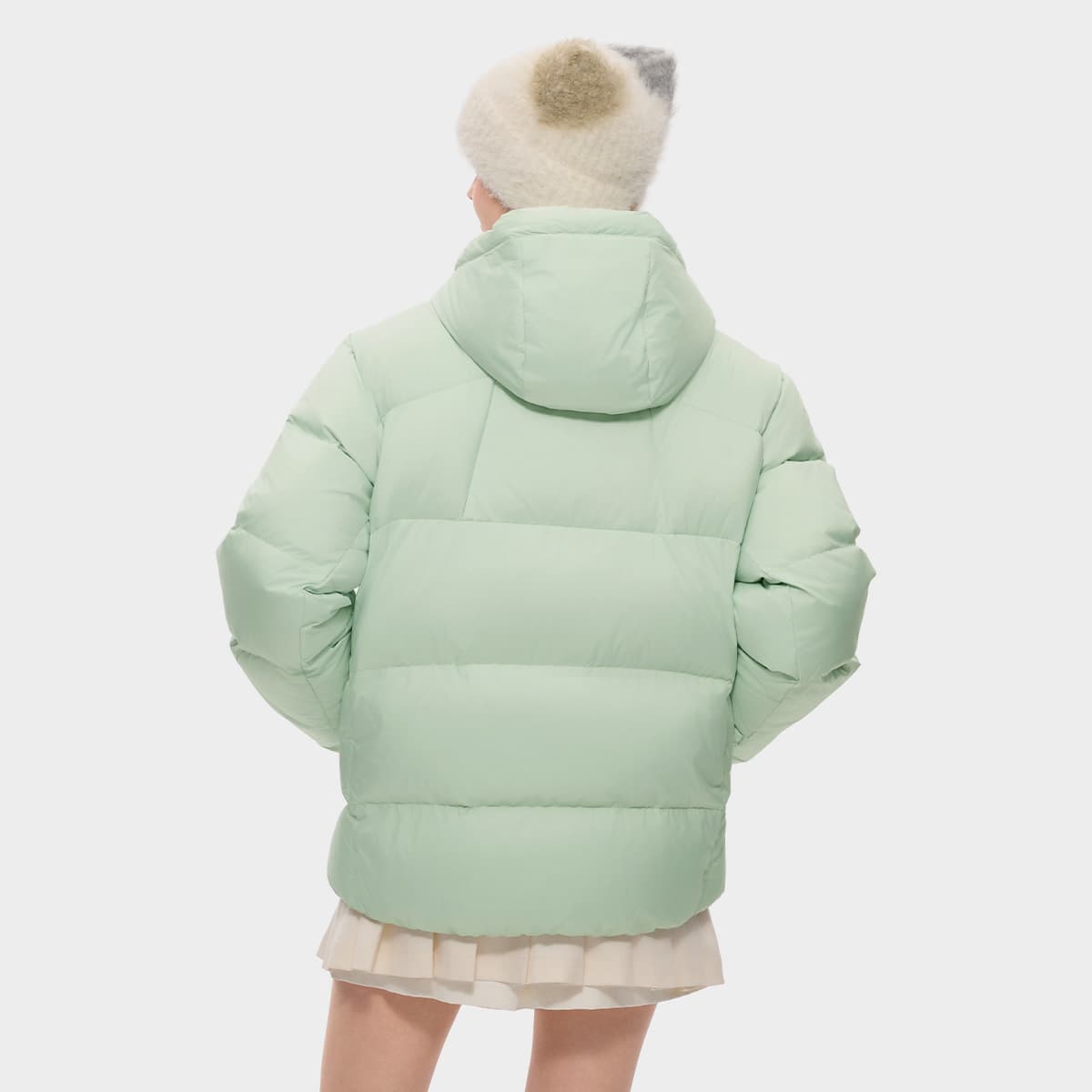 Зимняя куртка FILA FUSION FOB Пуховик Унисекс Изумрудно-зеленый - изображение 5