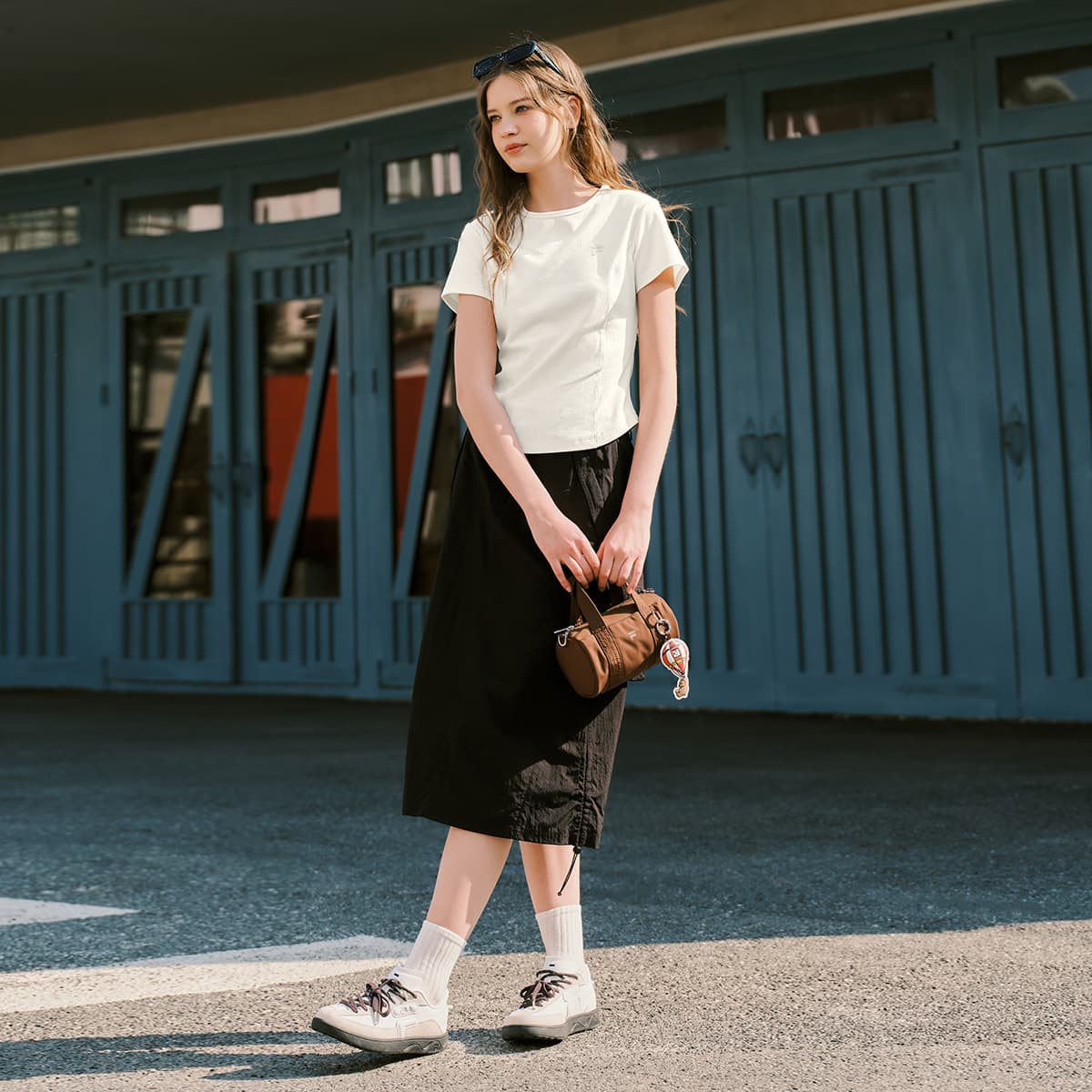Футболка FILA FUSION FOB T Рубашка Женская Сливовый - изображение 6
