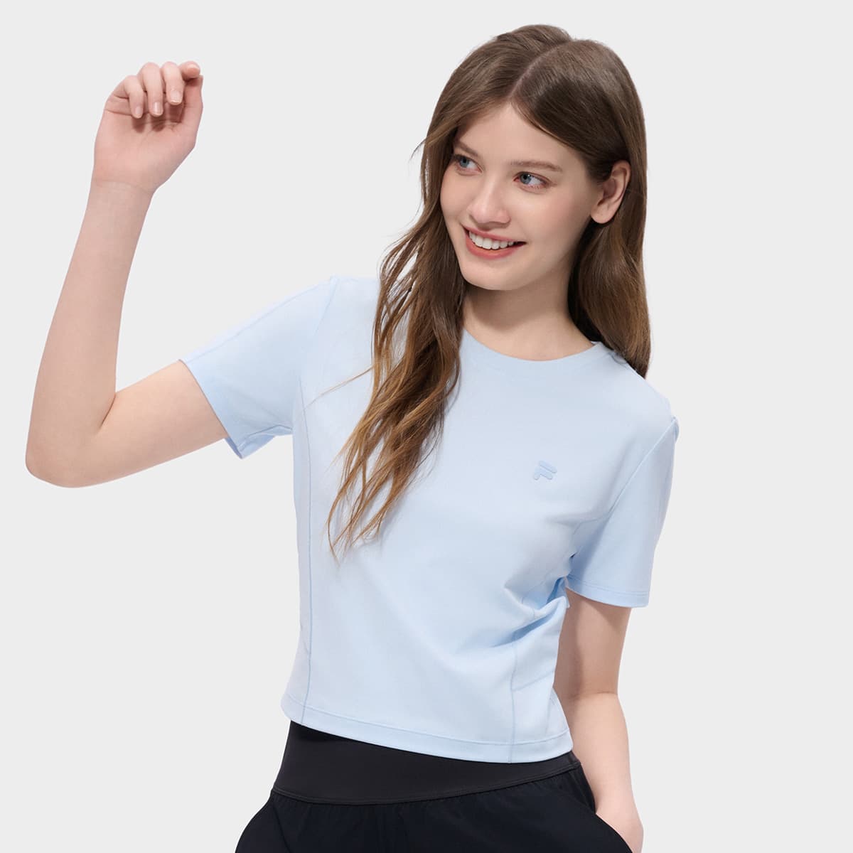 Футболка FILA FUSION Life Стандартная (стандартная) T-рубашка Женская - изображение 4