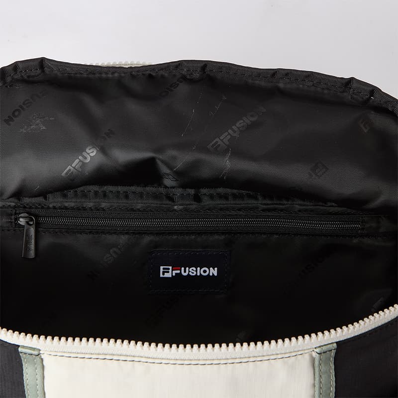 Поясная сумка FILA FUSION Ткань Сумка через плечо поясная сумка (бандана) Унисекс Деревянный материал Серый Агатовый черный - изображение 8