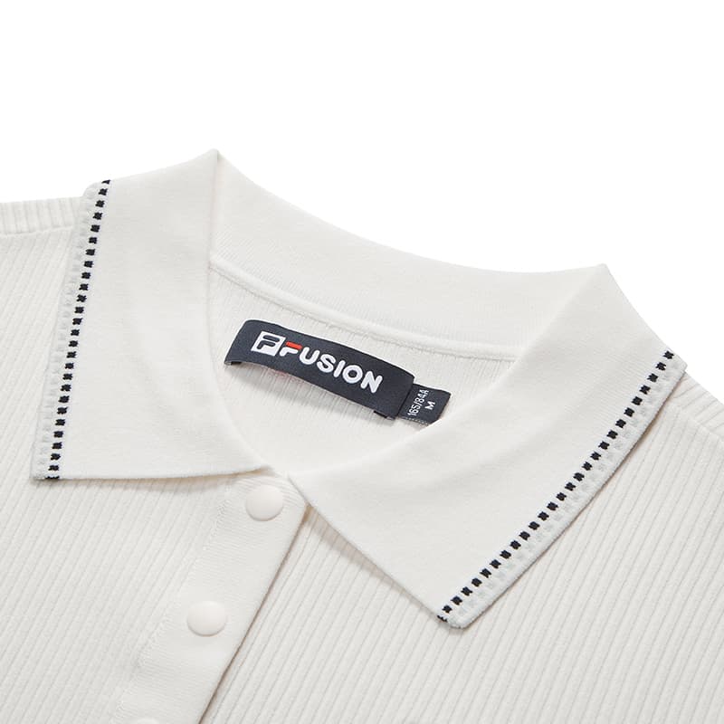 Футболка FILA FUSION Life T-Shirt Женская Облачно-белая - изображение 3