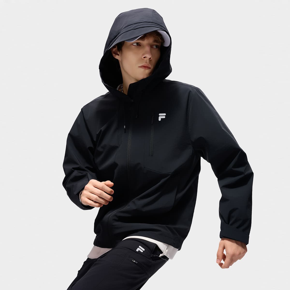 Куртка FILA FUSION FOB Куртка Унисекс Глубокий черный - изображение 6