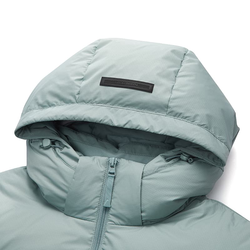 Зимняя куртка FILA FUSION FUSIONEER Мужской пуховик CHAOS Серый Зеленый - изображение 3