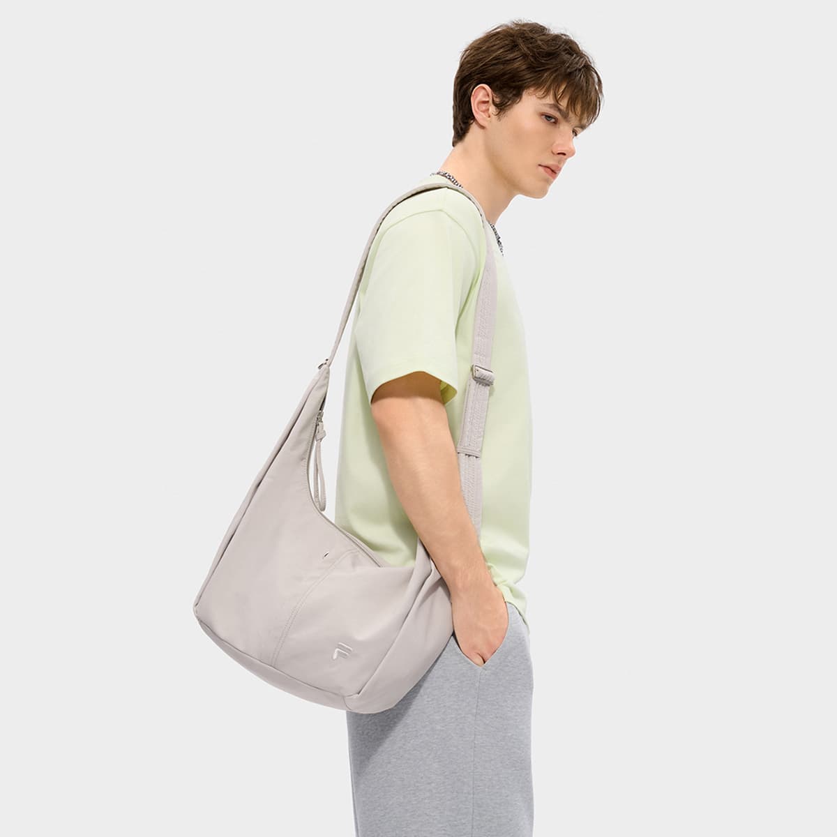 Сумка через плечо FILA FUSION FUSIONEER Ткань Сумка через плечо Унисекс Вулканический камень Серый - изображение 5