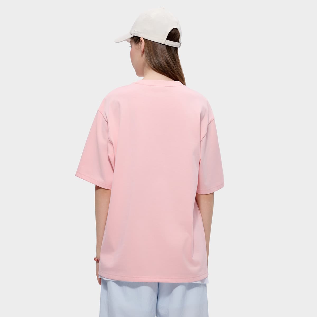 Футболка FILA FUSION FOB T Рубашка Унисекс Нежно-Вишневый Розовый - изображение 5