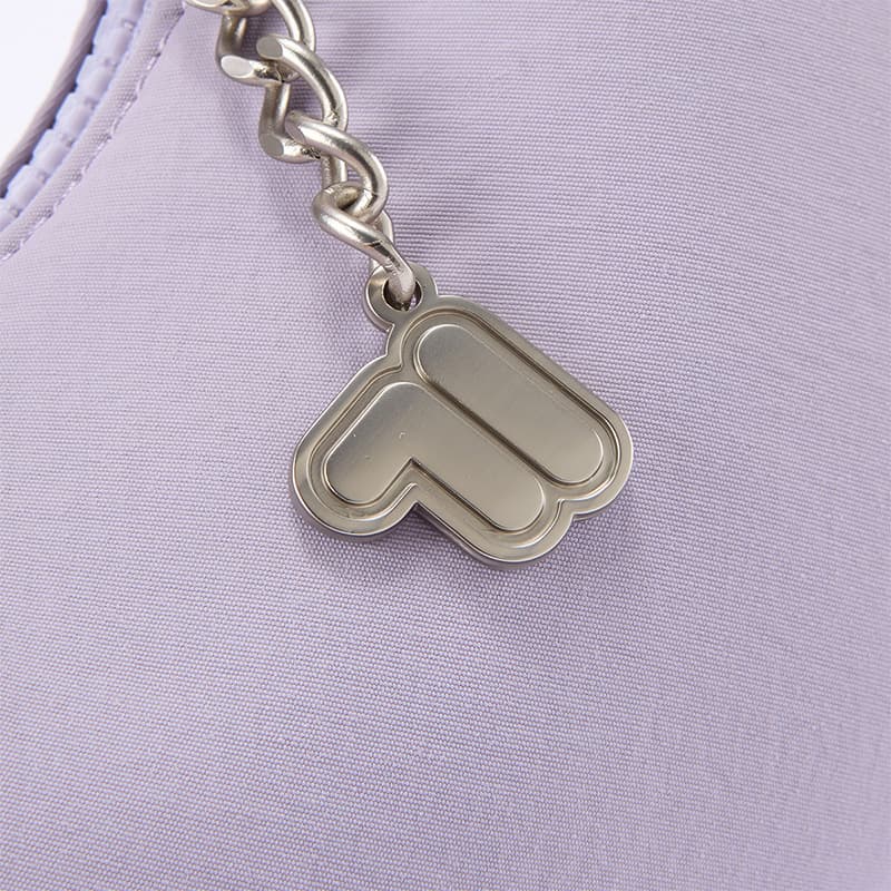 Мини-сумка FILA FUSION Ткань Плечевая сумка Унисекс Черный Серый Фиолетовый - изображение 7