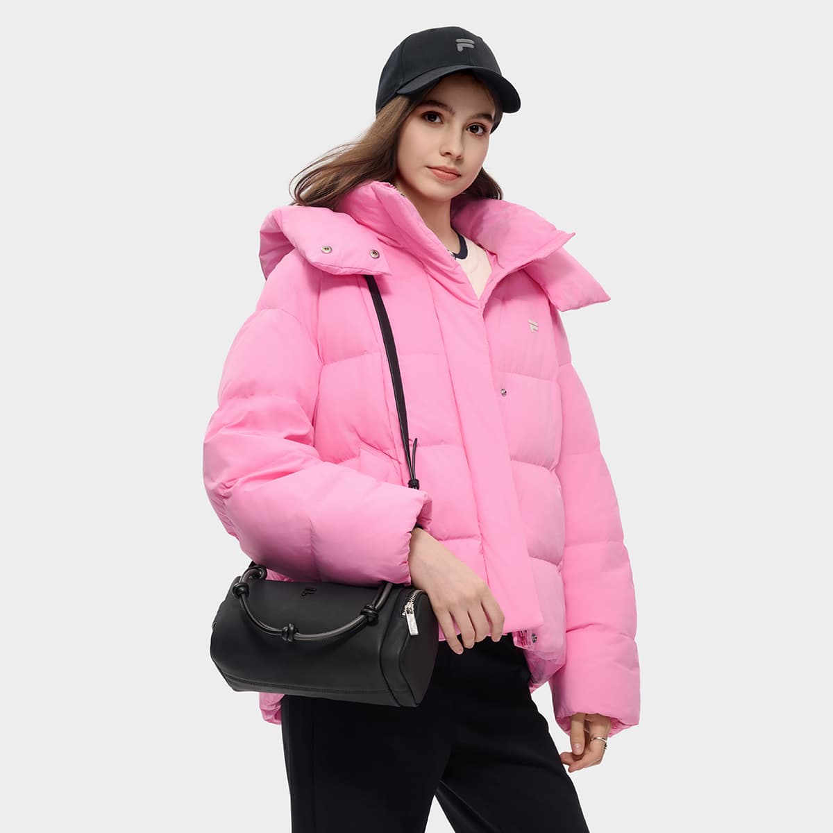 Сумка FILA FUSION Рабочий стиль Сумки Глубокий Черный (Шарм Включен) Женские - изображение 5