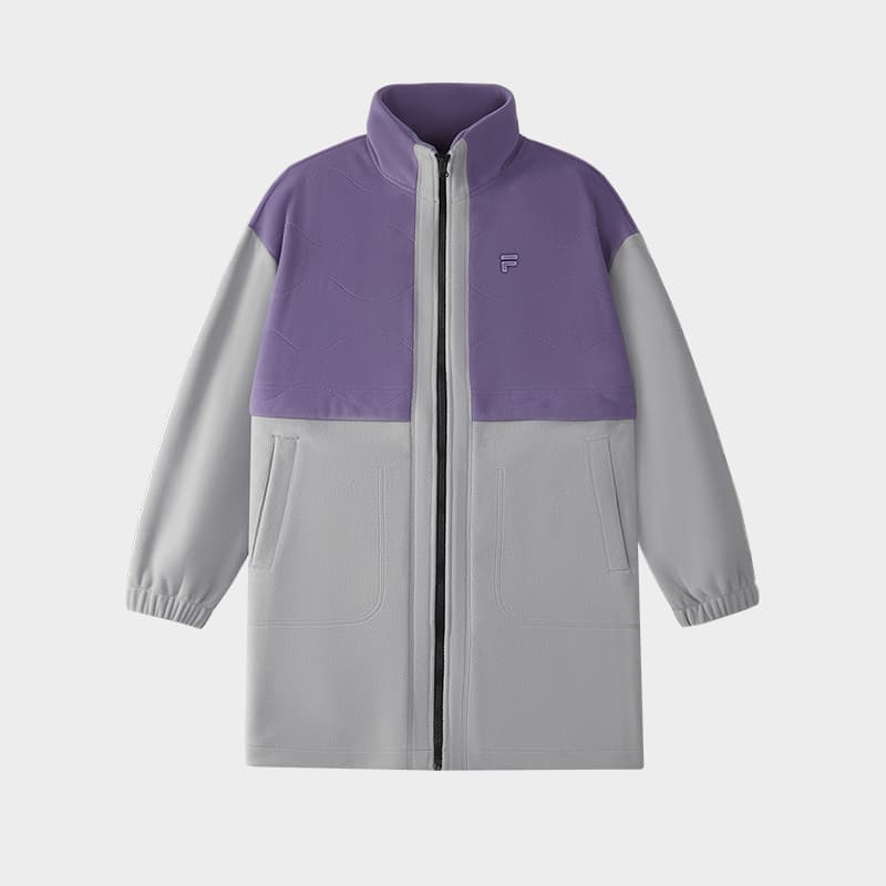 Куртка FILA FUSION Пальто Женское Роскошное Фиолетовое - изображение 1