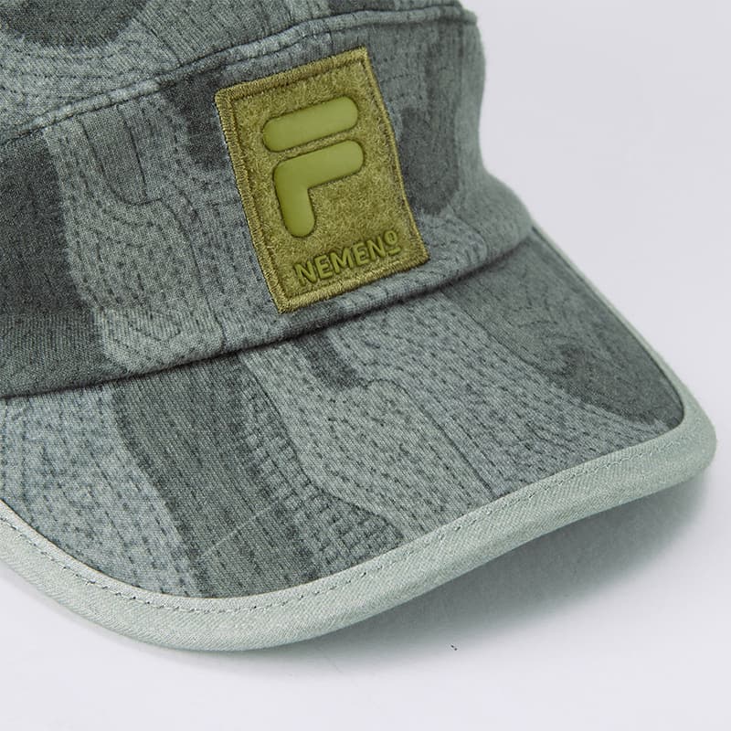 Кепка FILA FUSION X Nemen Кепки Унисекс Зеленый Хаки - изображение 2