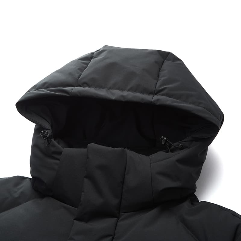 Зимняя куртка FILA FUSION CATEGORY CLUB Мужской пуховик Глубокий черный - изображение 3