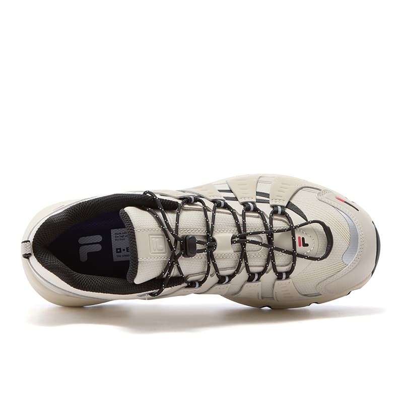 Кроссовки для бега FILA FUSION COMO X Lake Series Низкие Беговые Кроссовки Женские Овсяный Коричневый Черный - изображение 6