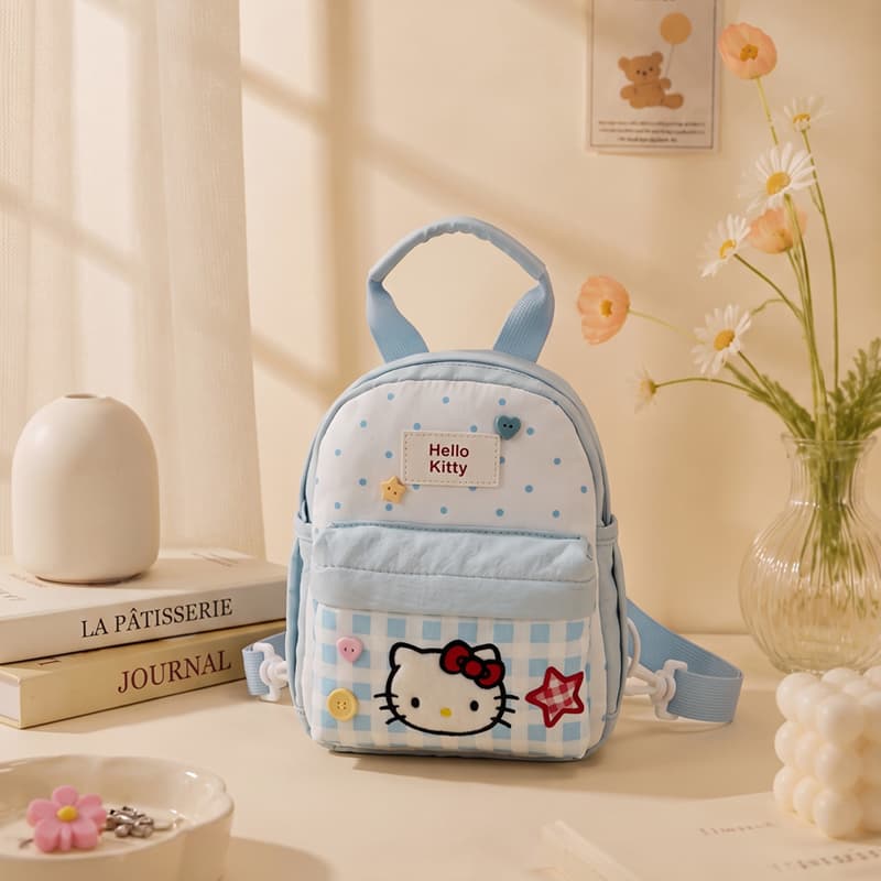 Рюкзак Sanrio Рюкзаки Синий с Белой Надпись Женские - изображение 5
