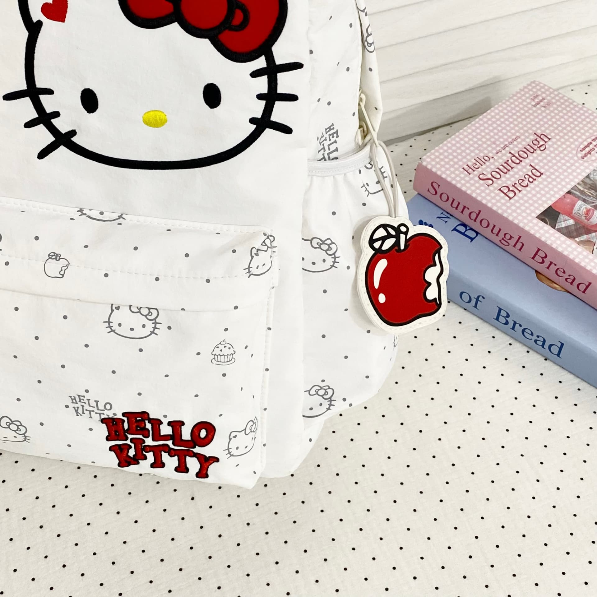 Рюкзак Sanrio Рюкзаки Молоко Белый (Брелок Включен) Женские - изображение 2