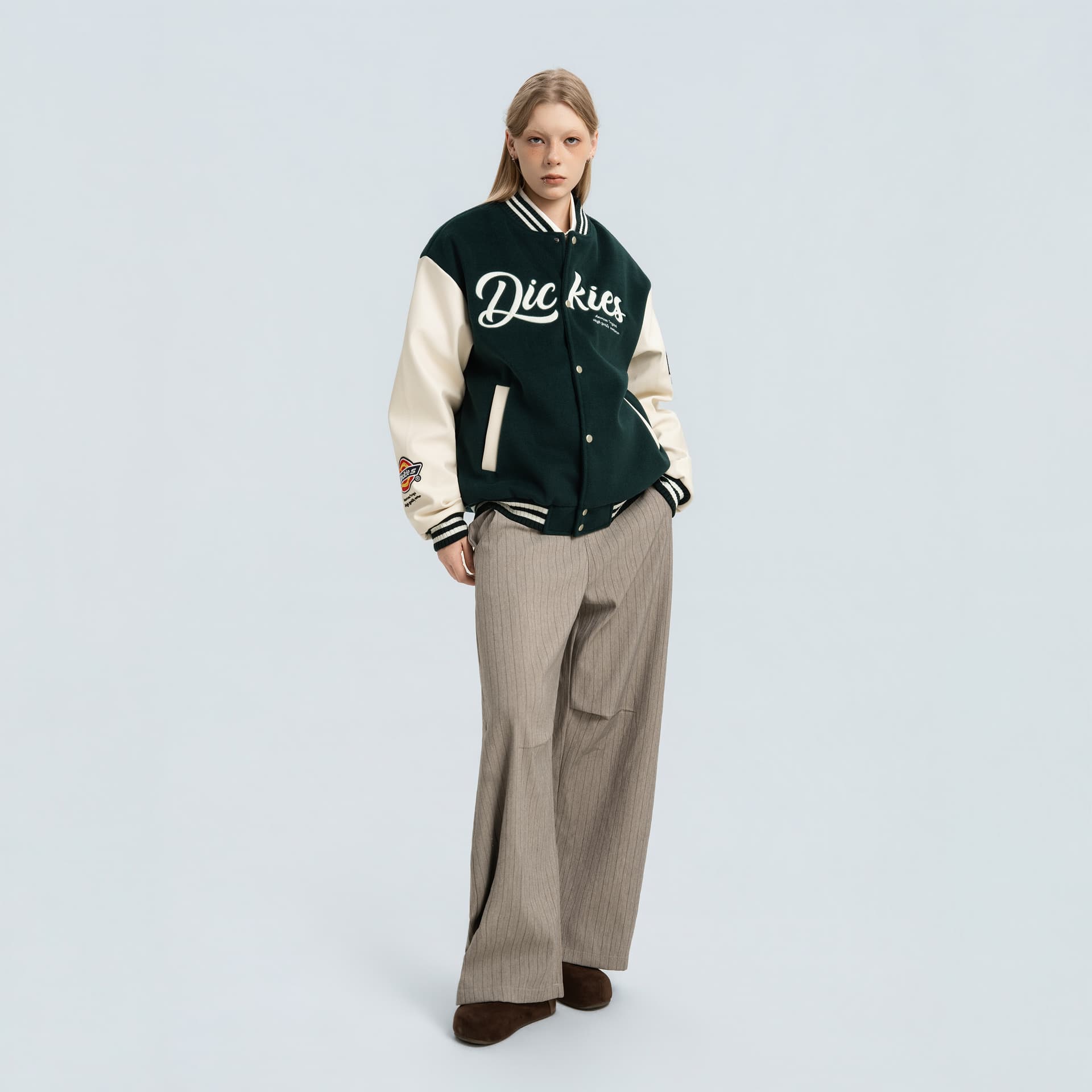 Бомбер dickies Унисекс Бейсбольные куртки - изображение 6