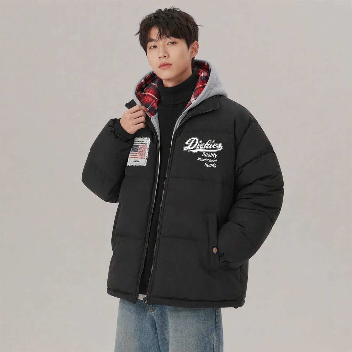 Зимняя куртка пуховик dickies Унисекс Куртки на синтепоне - изображение 4