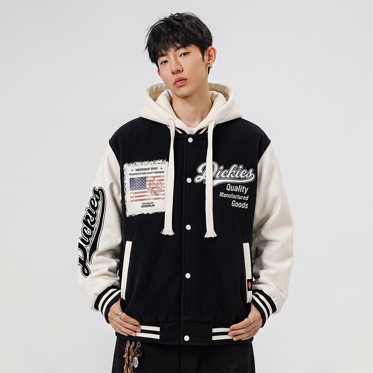 Бомбер dickies Унисекс Бейсбольные куртки - изображение 2