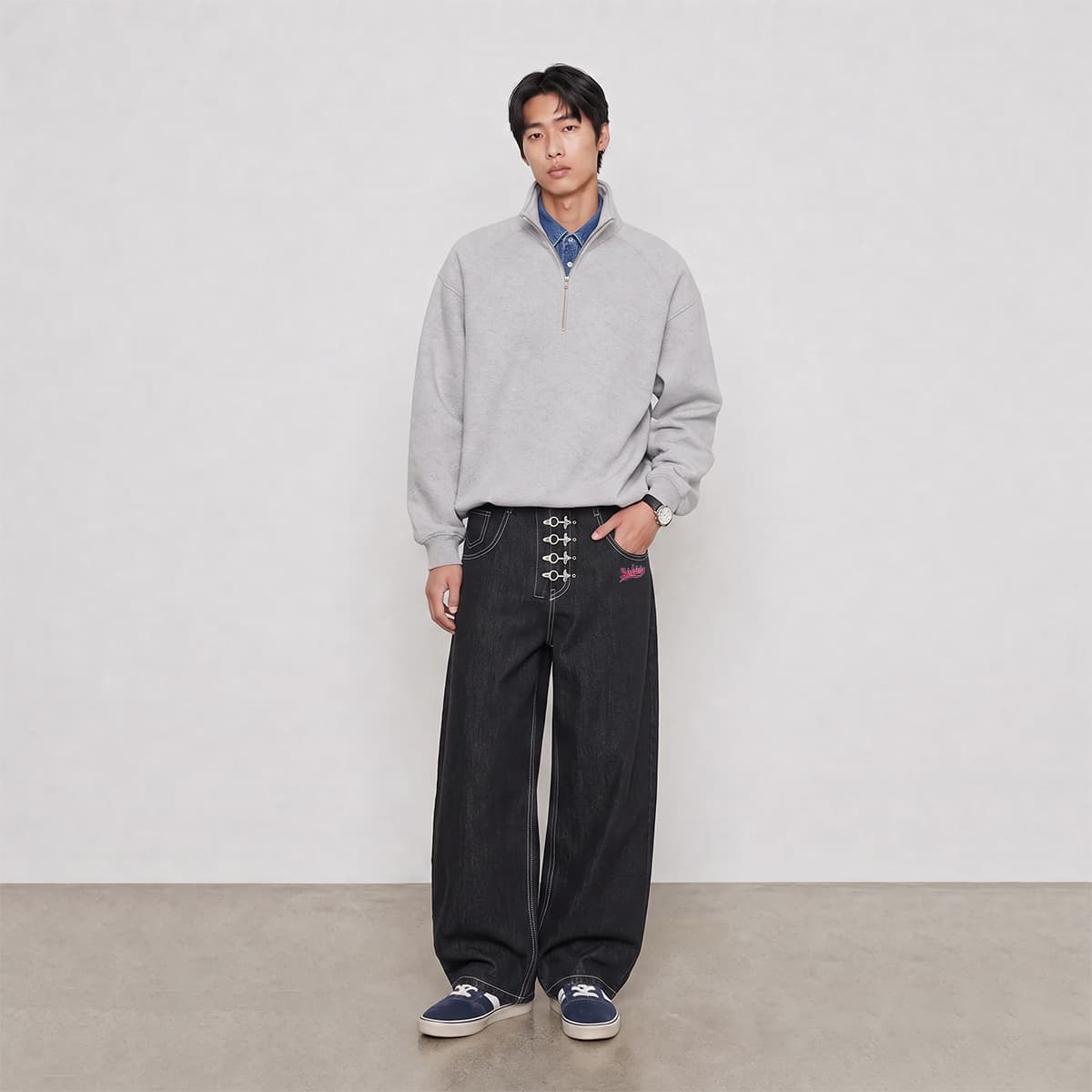 Штаны dickies Чисто черный Унисекс Джинсы - изображение 6