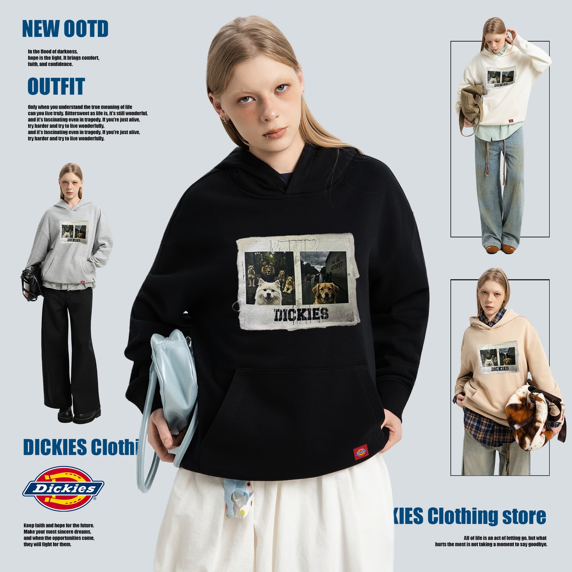 Худи Dickies Унисекс Толстовка - изображение 3