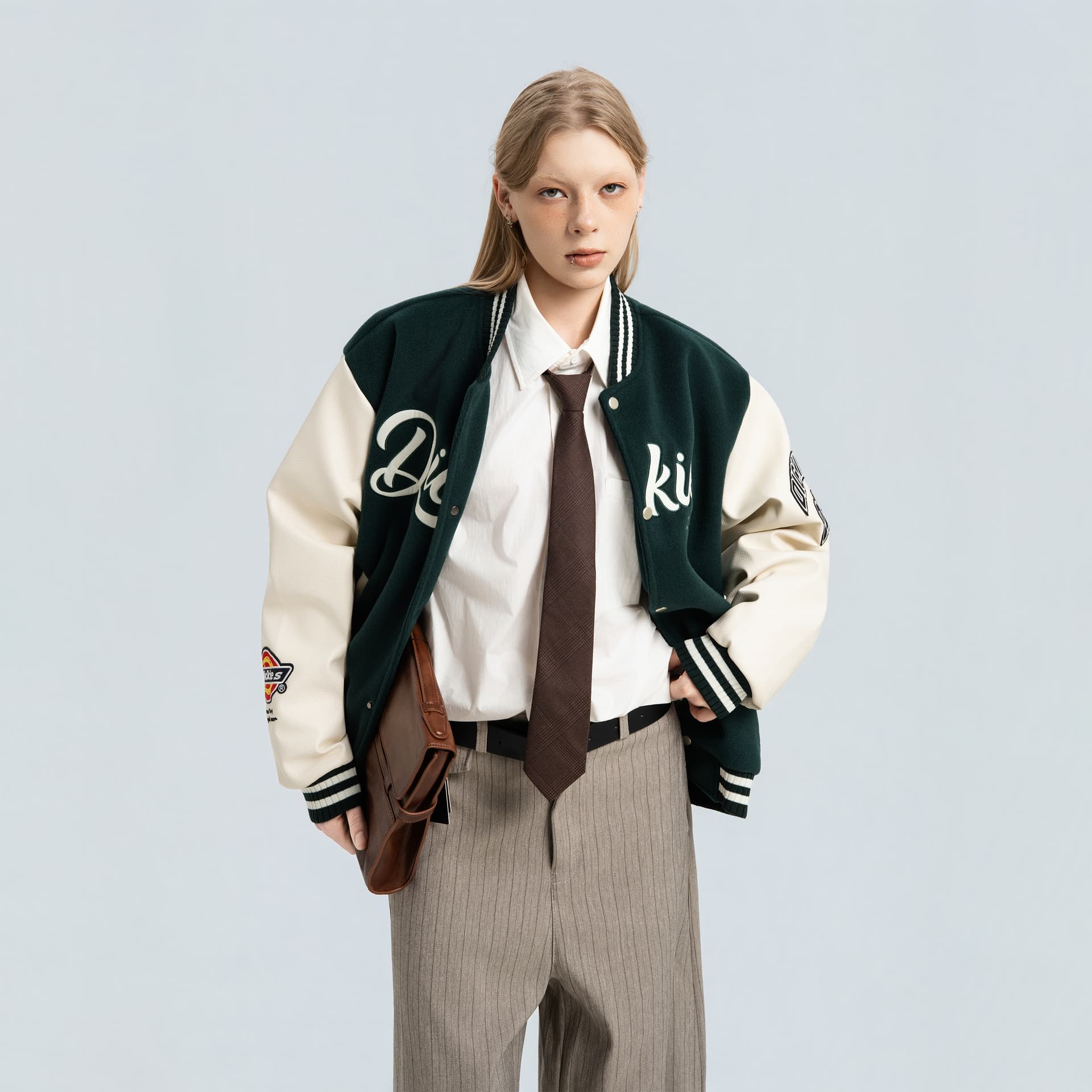 Бомбер dickies Унисекс Бейсбольные куртки - изображение 4
