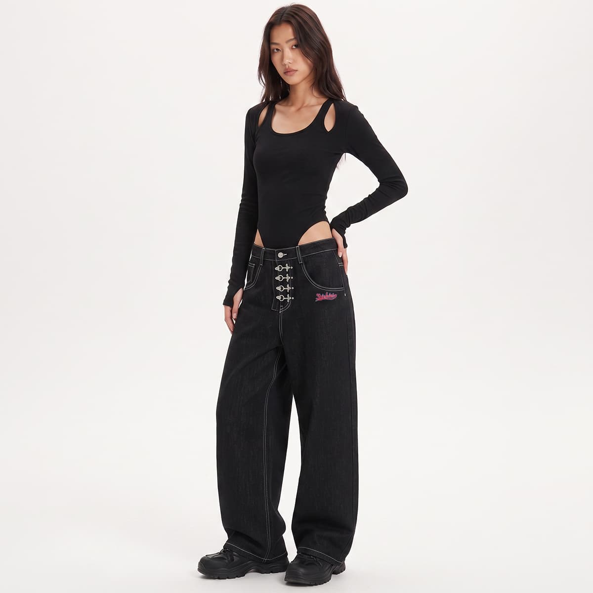 Штаны dickies Чисто черный Унисекс Джинсы - изображение 5