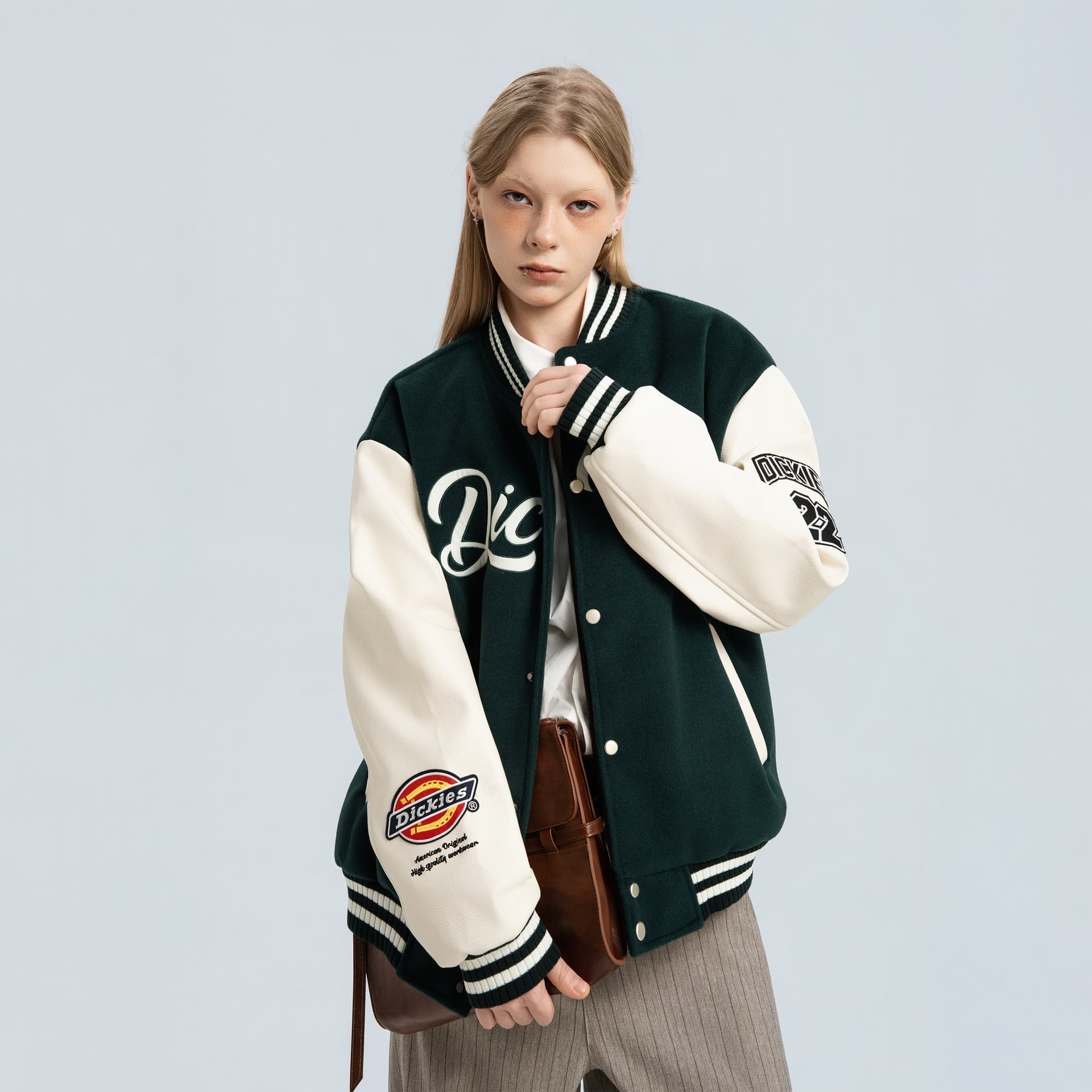 Бомбер dickies Унисекс Бейсбольные куртки - изображение 5