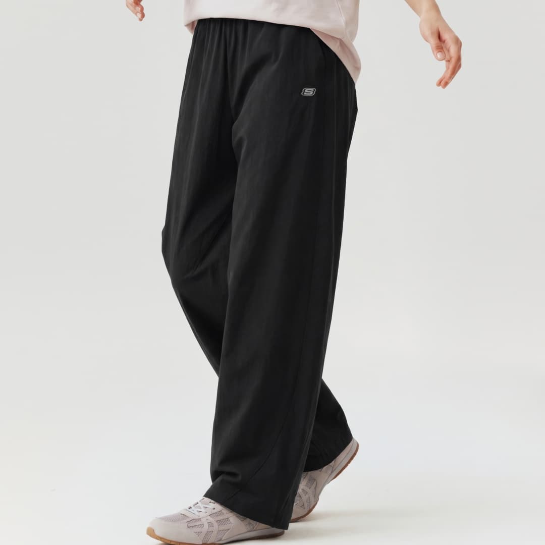 Штаны Skechers Charcoal Black 0018 Женские Повседневные Брюки - изображение 3