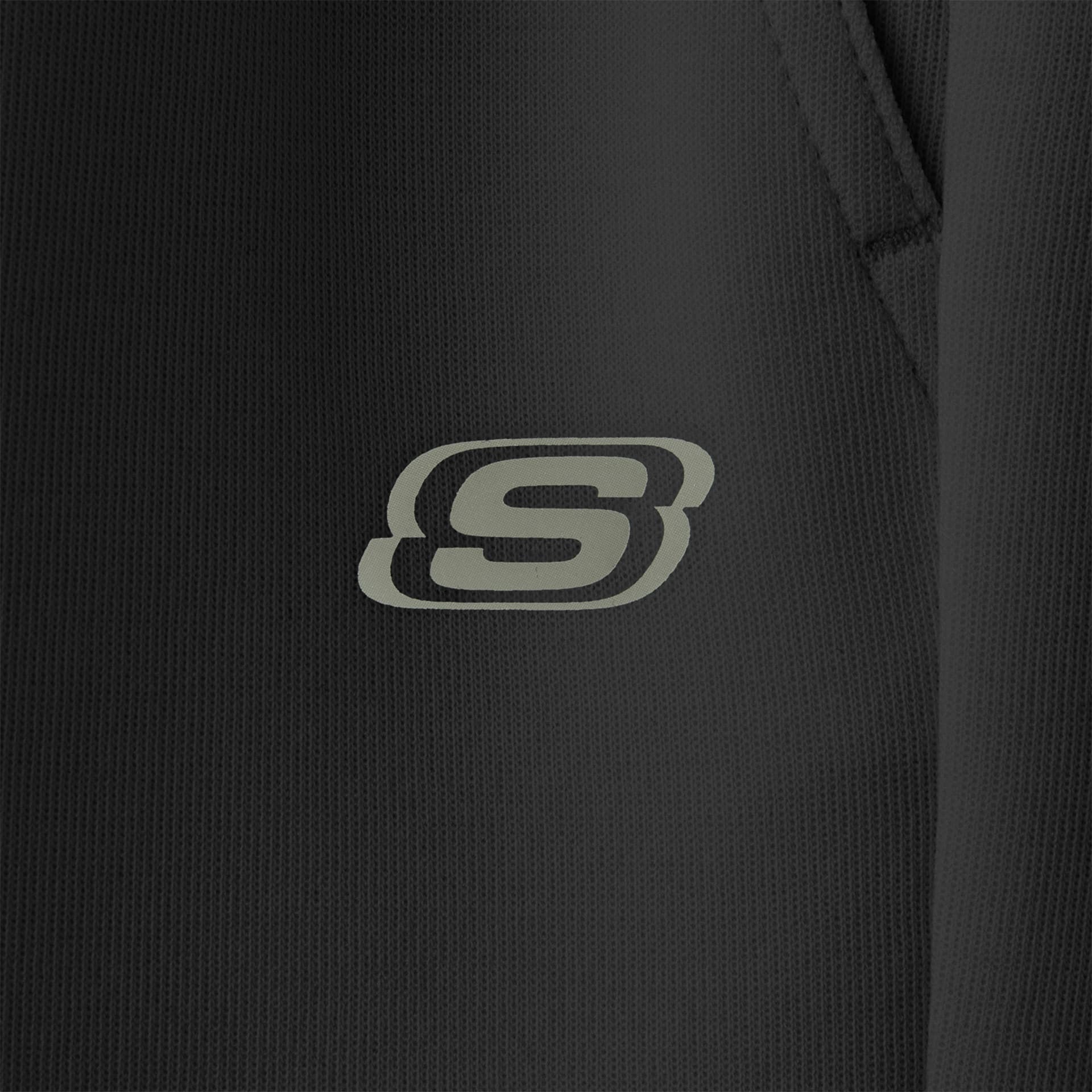 Шорты Skechers Charcoal Black 0018 Женские Повседневные Шорты - изображение 6