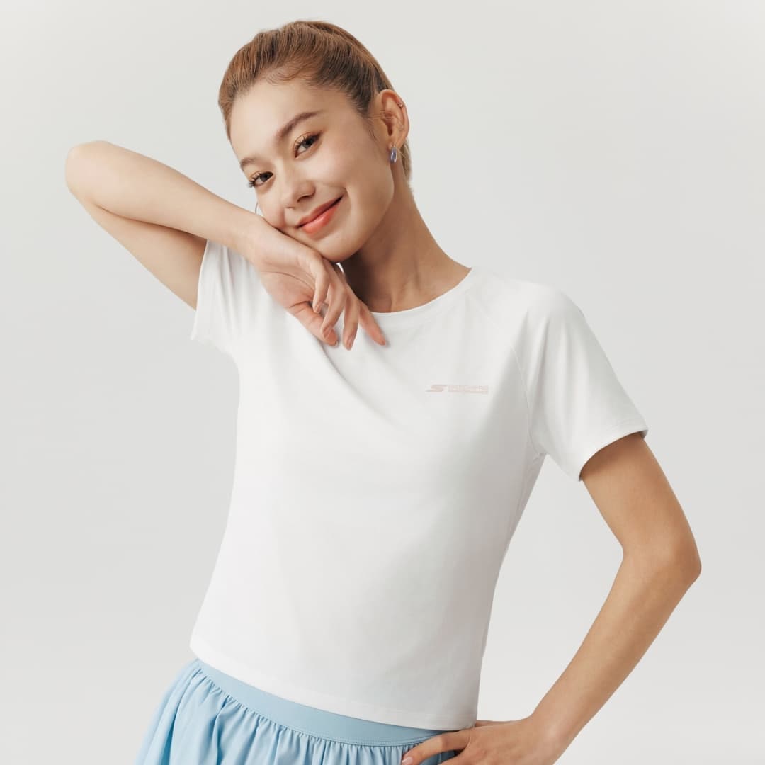 Футболка Skechers Реглан T-Рубашка Женская - изображение 4