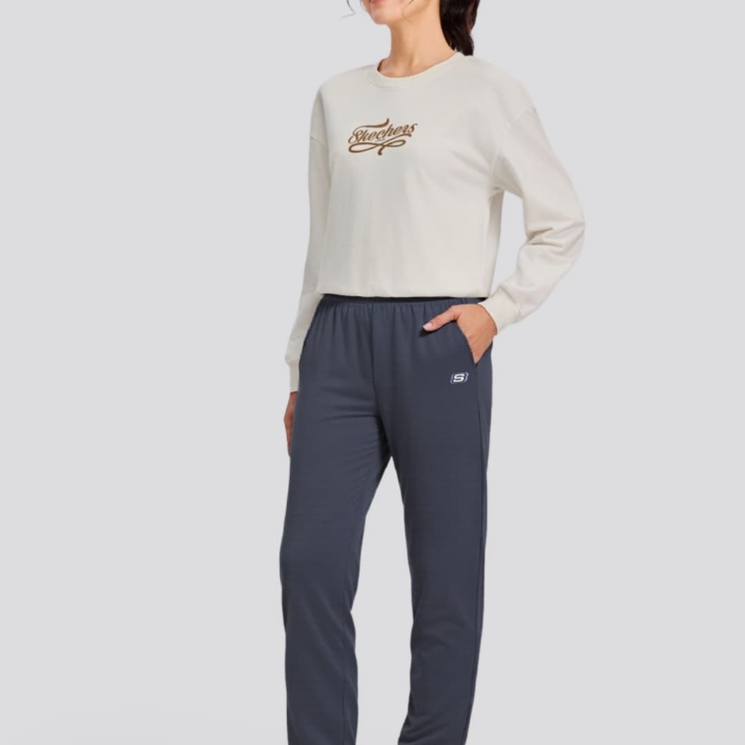 Штаны Skechers Вязаные спортивные брюки женские - изображение 5