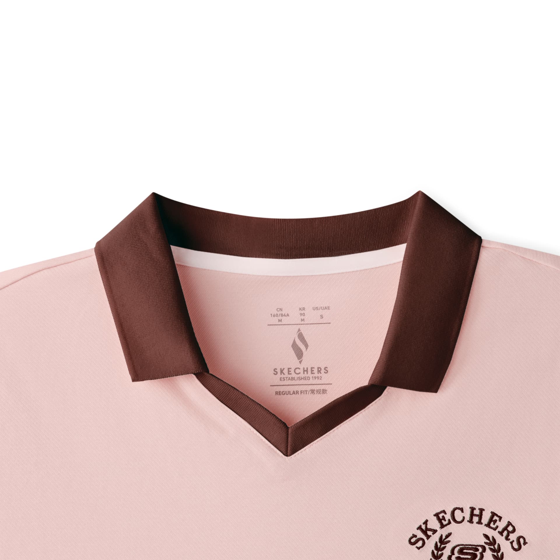 Skechers Light Peach Pink 01DD Женская Поло - изображение 4
