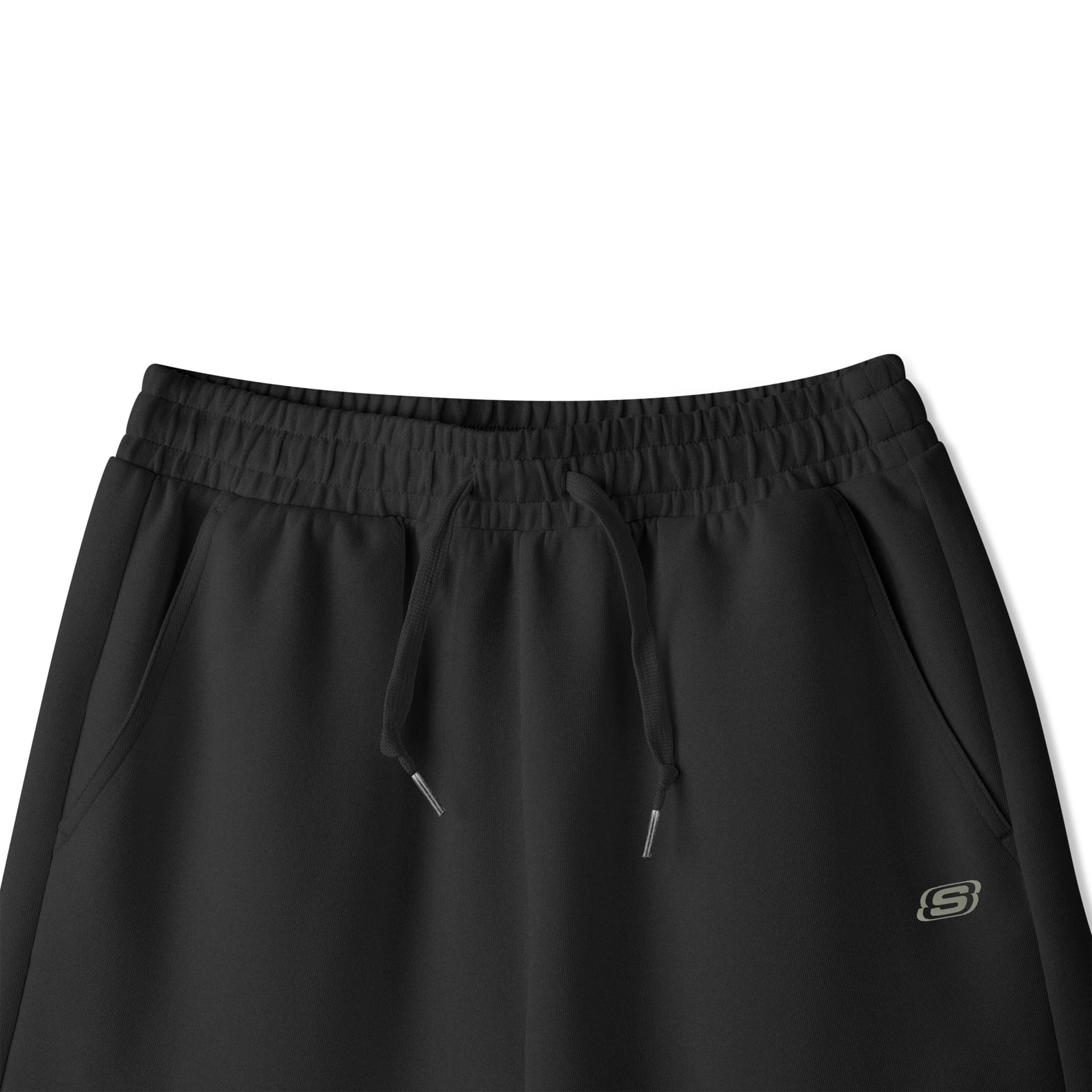 Шорты Skechers Charcoal Black 0018 Женские Повседневные Шорты - изображение 5