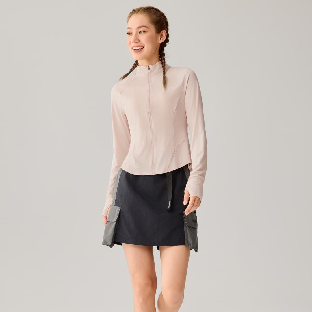 Куртка Skechers Пыльно-розовый 028B Женские Куртки - изображение 4