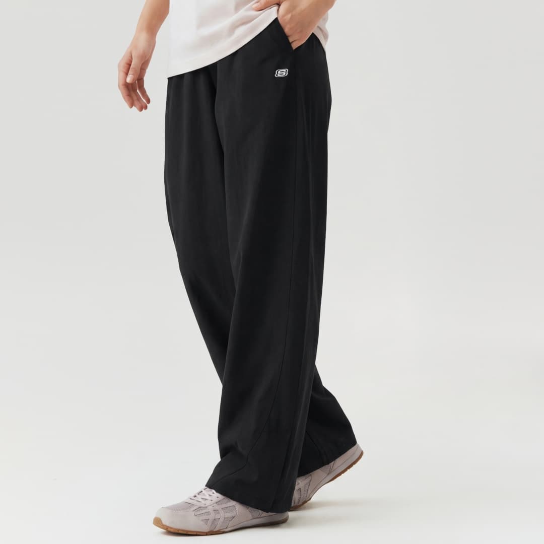 Штаны Skechers Charcoal Black 0018 Женские Повседневные Брюки - изображение 6
