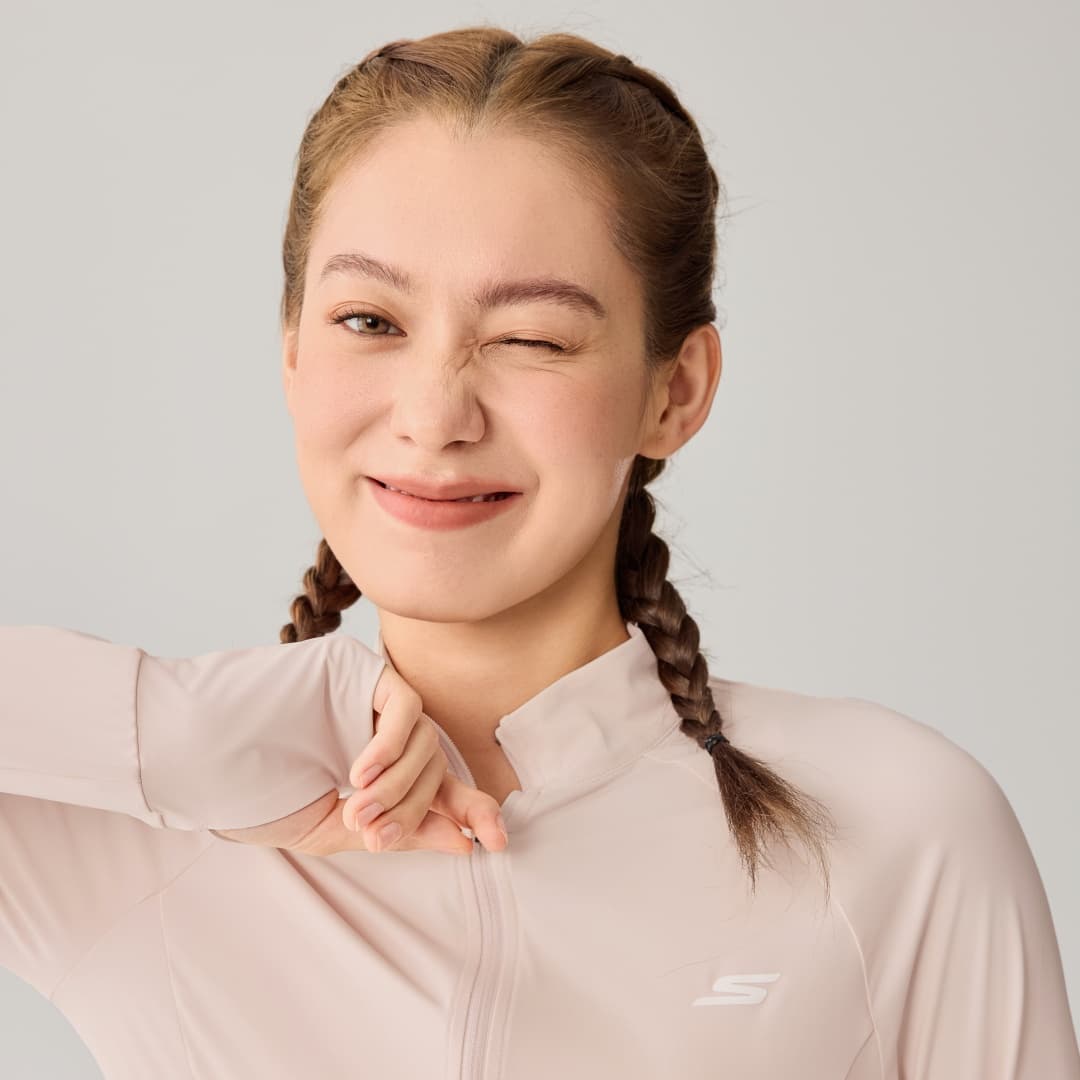 Куртка Skechers Пыльно-розовый 028B Женские Куртки - изображение 3