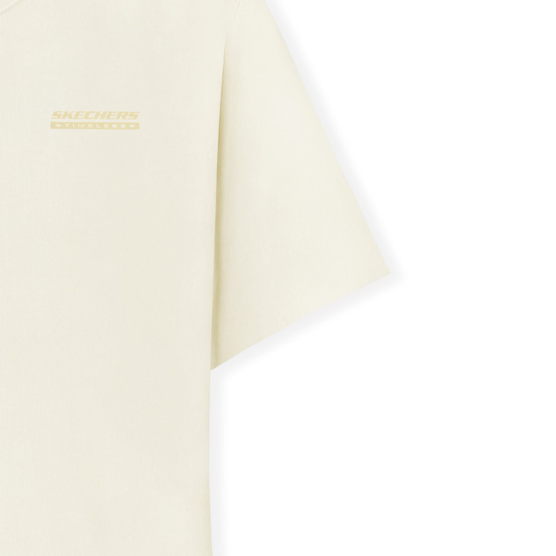 Футболка Skechers T-Shirt Женская Бежевая Желтая - изображение 6