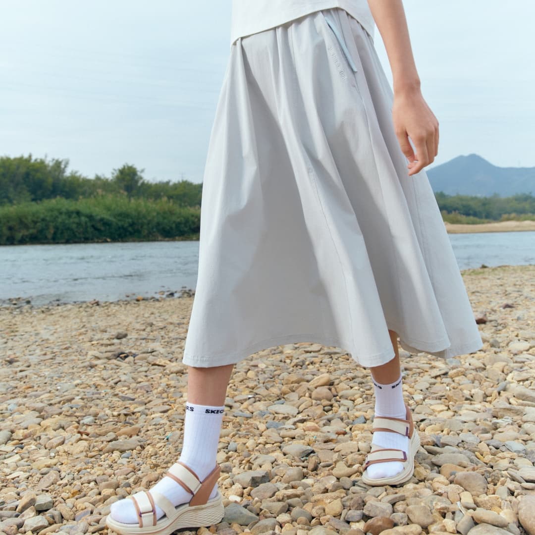 Юбка Skechers Wilderness Outdoor Collection Повседневная длинная юбка женская - изображение 6