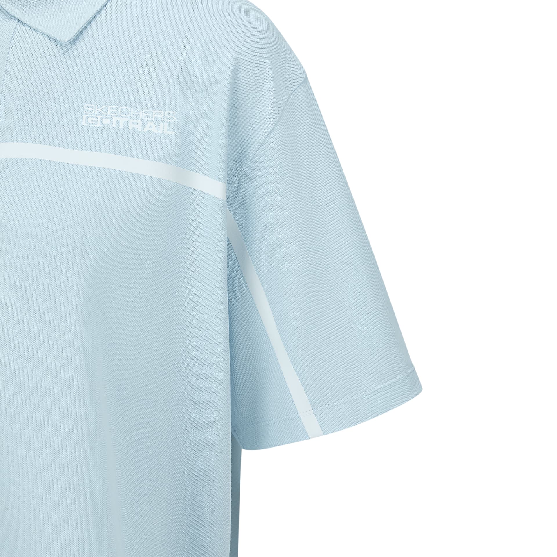 Skechers Baby Light Blue 022G Women's Polo - изображение 4