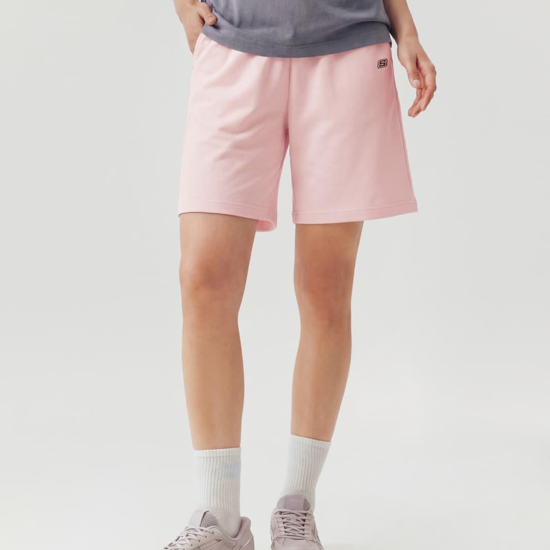 Шорты Skechers Pearl Powder 03BA Женские Повседневные Шорты - изображение 7