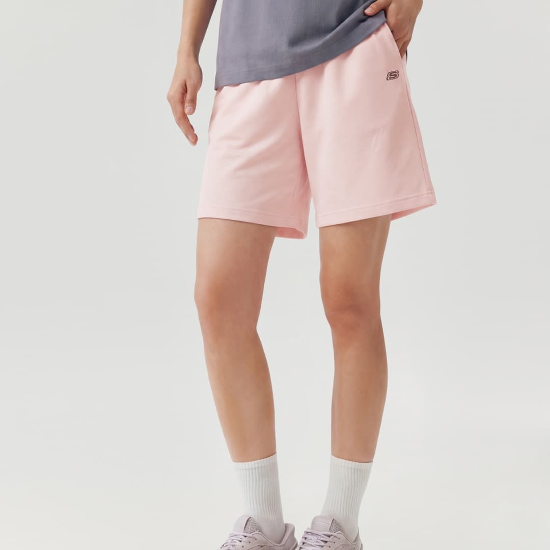 Шорты Skechers Pearl Powder 03BA Женские Повседневные Шорты - изображение 6