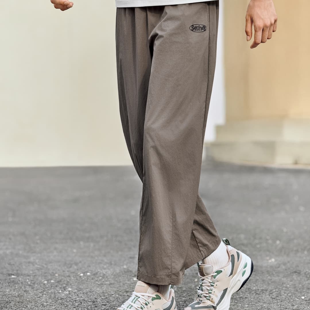 Штаны Skechers Железный Коричневый 05QR Мужские Повседневные Брюки - изображение 4