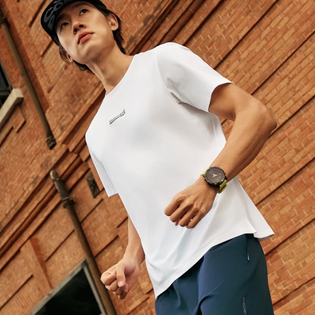 Skechers Быстросохнущие T-рубашки Мужские - изображение 4