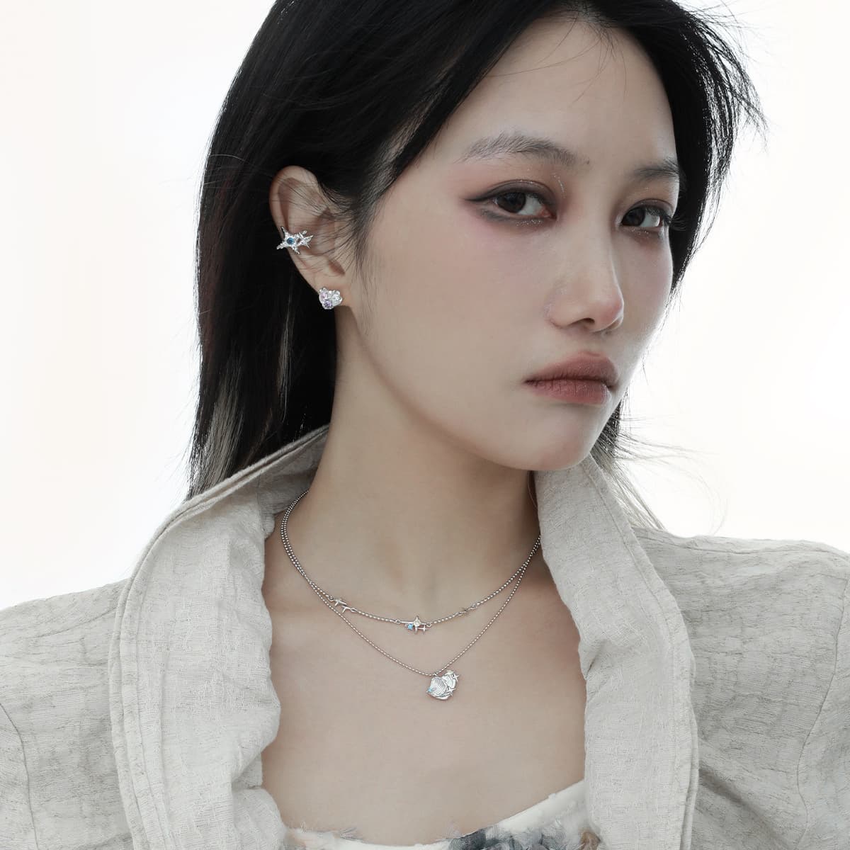 Серьги LUCKY ZHY S925 - изображение 4