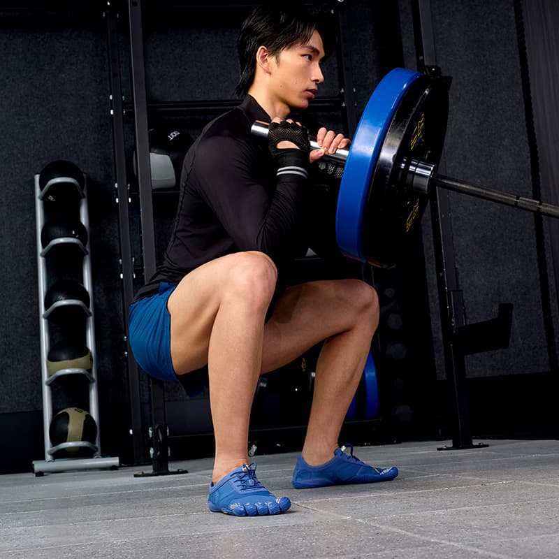 Кроссовки для спортзала Vibram KSO EVO FIVE Fingers Обувь Устойчивая к истиранию Легкая и Легкий Низкий Верх Кроссовки для тренировок - изображение 5