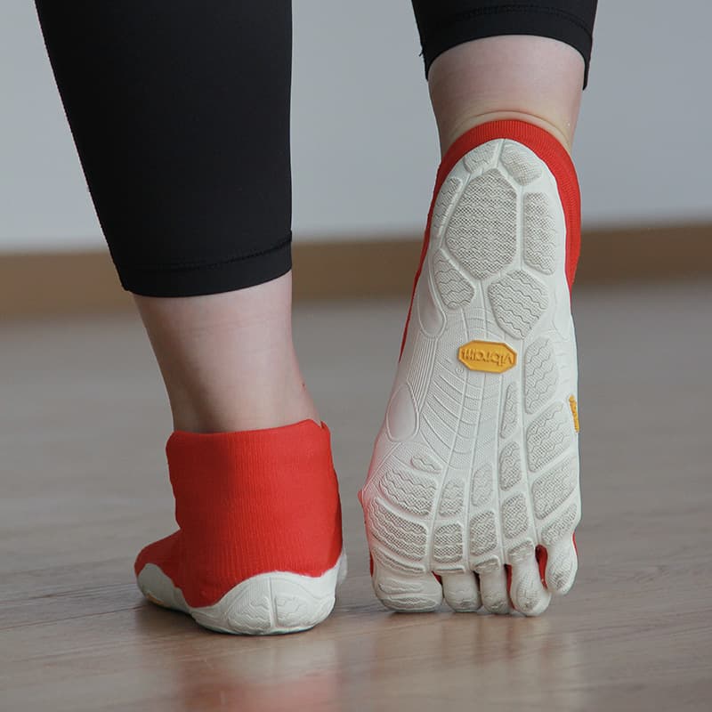 Кроссовки для спортзала Vibram Противоскользящие Поддерживающие Легкие Быстросохнущие MID Кроссовки для тренировок Мужские Красные - изображение 5