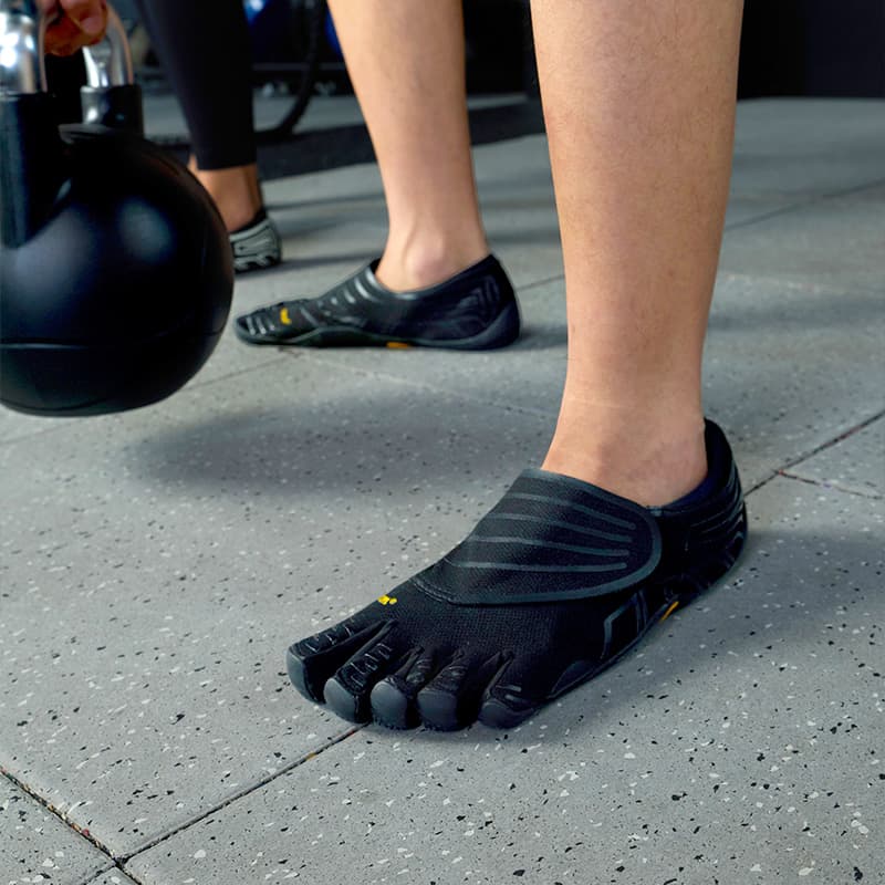 Кроссовки для спортзала Vibram Покрытие Легкий Быстросохнущий Низкий Верх Тренировочные Кроссовки Женские Черные - изображение 7