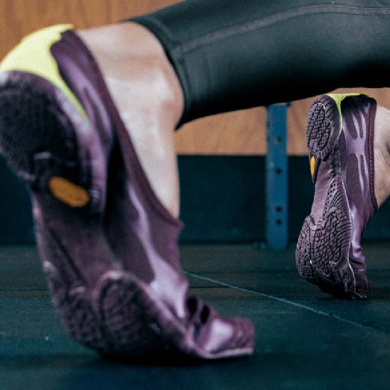Кроссовки для спортзала Vibram FIVE Fingers Обувь против скольжения дышащая и быстросохнущая низкие кроссовки для тренировок мужские фиолетовые - изображение 6