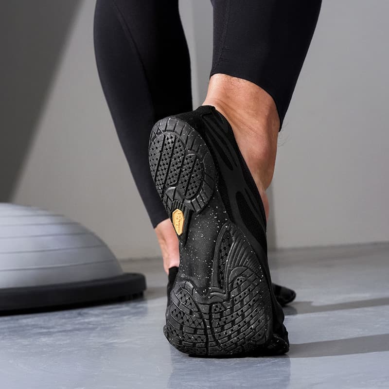 Кроссовки Vibram Противоскользящие Устойчивые к износу Легкие Быстросохнущие Низкие Кроссовки для тренировок Мужские Черные - изображение 7