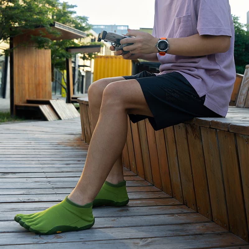 Кроссовки для спортзала Vibram Противоскользящие Поддерживающие Легкие Кроссовки для тренировок Мужские Зеленые - изображение 4