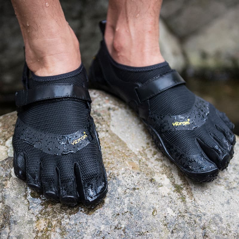 Кроссовки для спортзала Vibram FiveFingers Black - изображение 7
